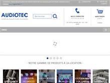 Tablet Screenshot of locaudiotec.fr